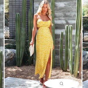 VICI collection El Dorado Satin Dress
